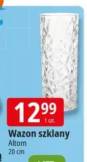 Wazon szklany 20 cm Altom