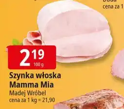 E.Leclerc Szynka włoska mamma-mia Madej & Wróbel oferta