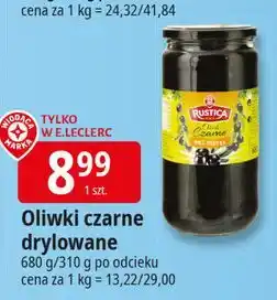E.Leclerc Oliwki czarne drylowane Wiodąca Marka Rustica oferta