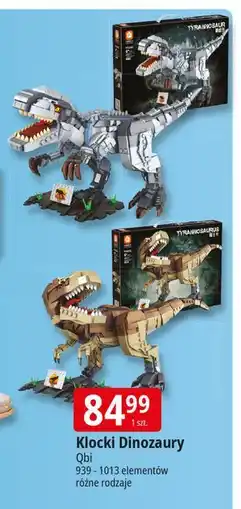 E.Leclerc Klocki dinozaur 993 el. Qbi oferta