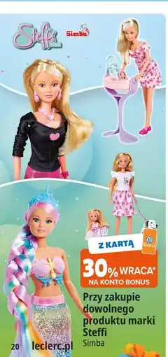 E.Leclerc Lalka ze zwierzątkami i akcesoriami Steffi (Zabawki) oferta