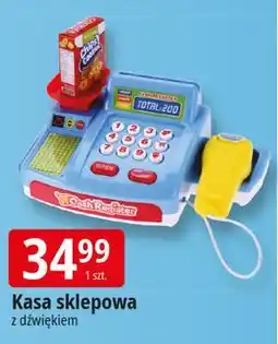 Kasa sklepowa z akcesoriami i dźwiękiem