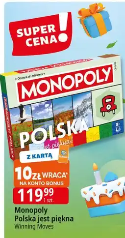 E.Leclerc Gra monopoly polska jest piękna Hasbro oferta
