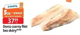 E.Leclerc Dorsz czarny filet bez skóry oferta