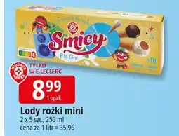 E.Leclerc Lody czekoladowo-waniliowe Wiodąca Marka Smicy oferta