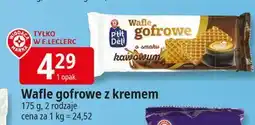 E.Leclerc Wafle gofrowe o smaku śmietankowym Wiodąca Marka P'tit Deli oferta