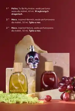 Rossmann Woda perfumowana Mexx Inspired Nature oferta