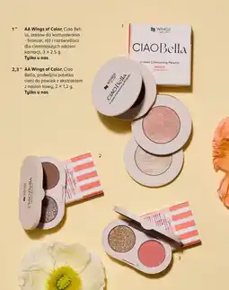 Rossmann Podwójne cienie do powiek 01 Aa Wings Of Color Ciao Bella oferta