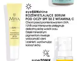 Rossmann Serum pod oczy rozświetlające Miya Cosmetics oferta