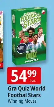 E.Leclerc Gra quiz world football stars Winning Moves oferta