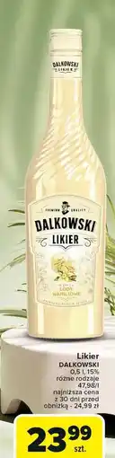 Carrefour Likier lody waniliowe 15% Dalkowski oferta