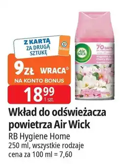 E.Leclerc Wkład magnolia i kwiat wiśni Air Wick Freshmatic oferta