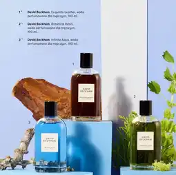Rossmann Woda perfumowana botanical resin David Beckham oferta