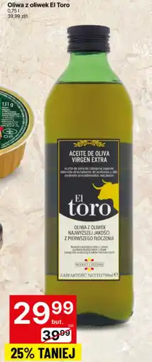 Delikatesy Centrum Oliwa z oliwek El Toro oferta