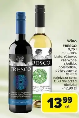 Carrefour Wino Fresco Sweet oferta