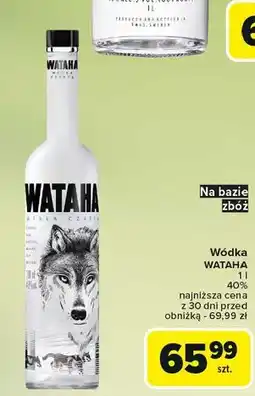 Carrefour Wódka Wataha Czysta oferta