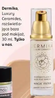 Rossmann Podkład pielęgnacyjny spf 30 01 Dermika Luxury Ceramides oferta