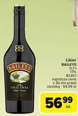 Carrefour Likier Baileys Original Irish Cream oferta