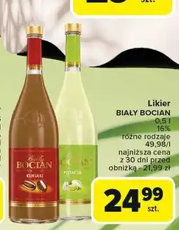 Carrefour Likier Biały Bocian Pistacja oferta