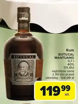 Carrefour Rum Botucal Mantuano oferta