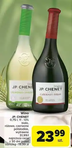 Carrefour Wino J.p. Chenet Colombard-Chardonnay oferta