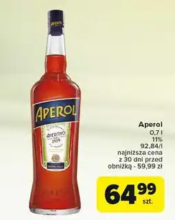Carrefour Likier Aperol Aperitivo oferta