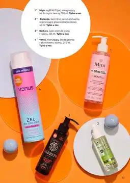 Rossmann Żel do golenia wit e i aloes Venus oferta