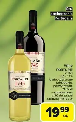 Carrefour Wino Porta Rei oferta