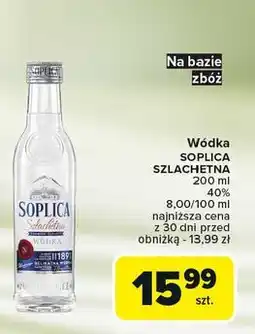 Carrefour Wódka Soplica Szlachetna oferta