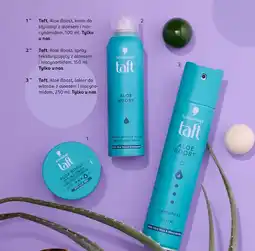 Rossmann Spray teksturyzujący Taft Aloe Boost oferta
