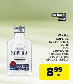 Carrefour Wódka Soplica Szlachetna oferta