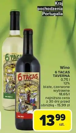 Carrefour Wino 6Tacas oferta