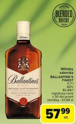 Carrefour Whisky Ballantine's Finest oferta
