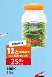 E.Leclerc Słoik do ogorków 3 l Florina (Florentyna) oferta