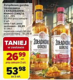 Carrefour Wódka Żołądkowa Gorzka Truskawka I Rabarbar oferta