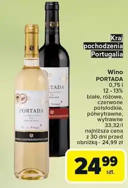Carrefour Wino Portada Lisboa Dry oferta