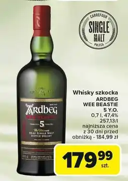 Carrefour Whisky Ardbeg Wee Beastie 5 Yo oferta