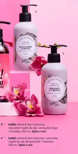 Rossmann Mydło do rąk bergamot & tuberose Be Bio Home Spa Collection oferta
