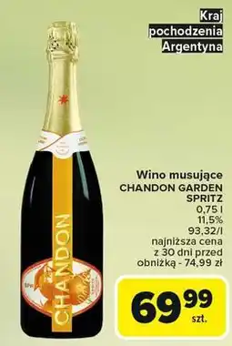 Carrefour Wino Chandon Garden Spritz oferta