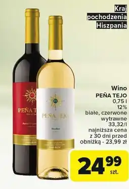 Carrefour Wino Pena Tejo Tinto oferta