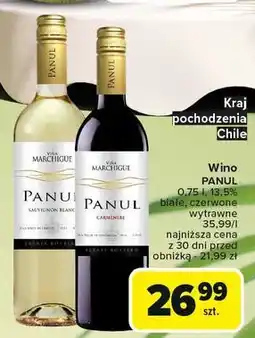 Carrefour Wino Panul Carmenere oferta