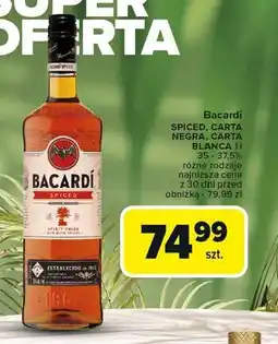 Carrefour Rum Bacardi Carta Blanca oferta