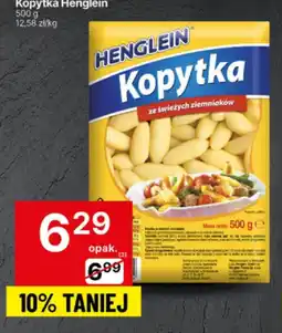 Delikatesy Centrum Kopytka Henglein oferta