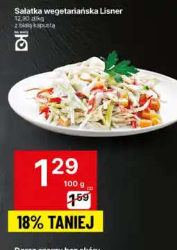 Delikatesy Centrum Sałatka wegetariańska Lisner oferta