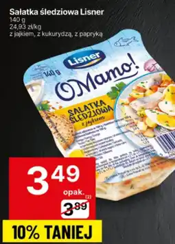 Delikatesy Centrum Sałatka śledziowa Lisner oferta