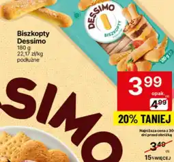 Delikatesy Centrum Biszkopty Dessimo oferta