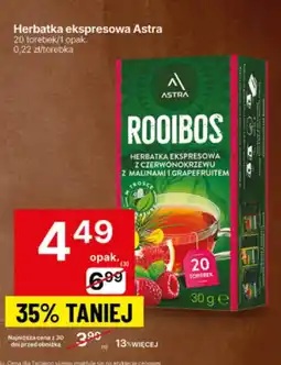 Delikatesy Centrum Herbatka ekspresowa Astra oferta