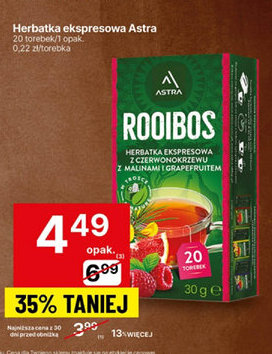 Delikatesy Centrum Herbatka ekspresowa Astra oferta