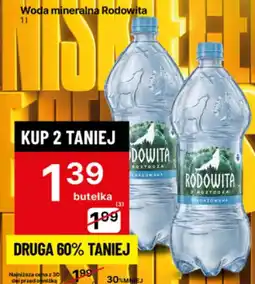 Delikatesy Centrum Woda mineralna Rodowita oferta