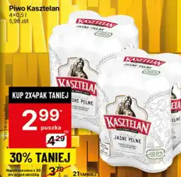 Delikatesy Centrum Piwo Kasztelan oferta